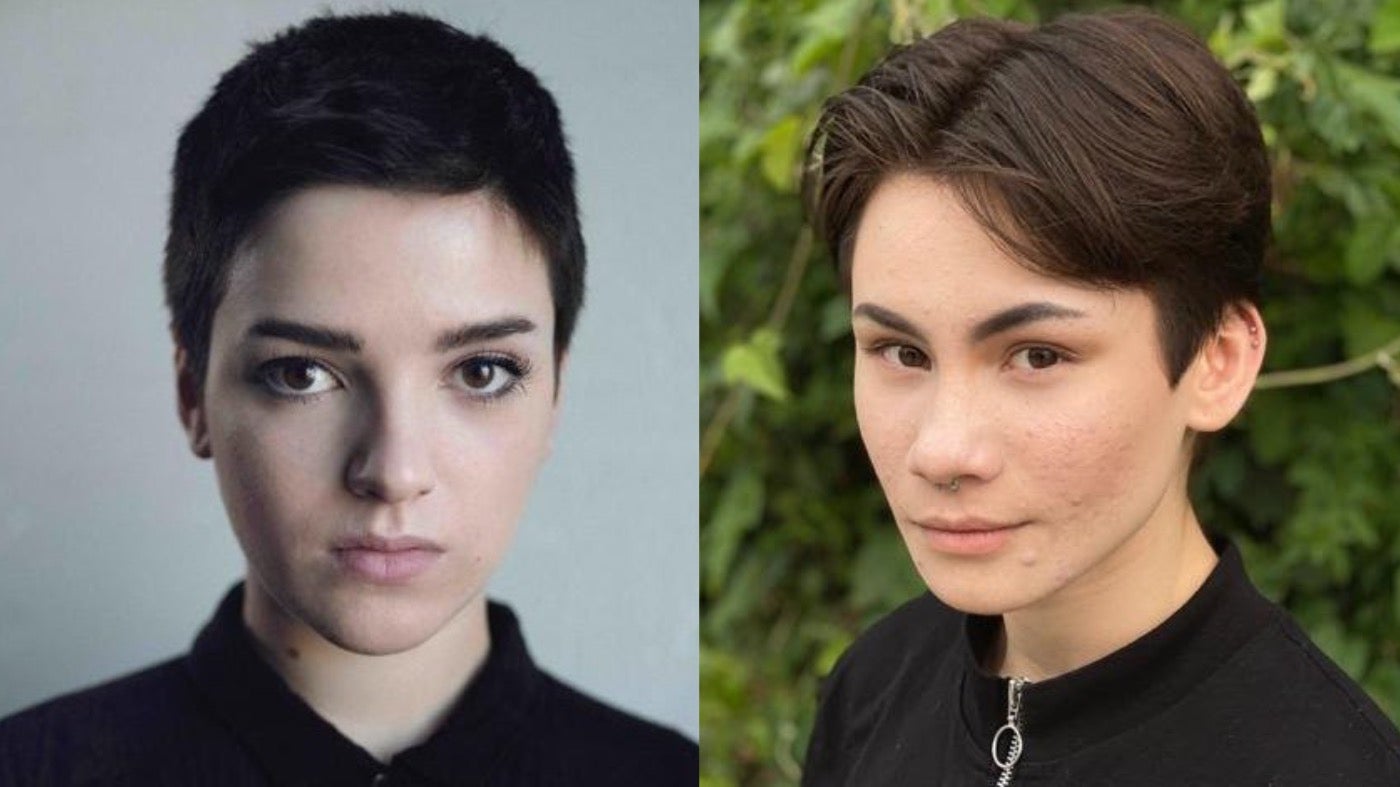Blu del Barrio (left) and Ian Alexander (right) join Star Trek: Discovery season three.