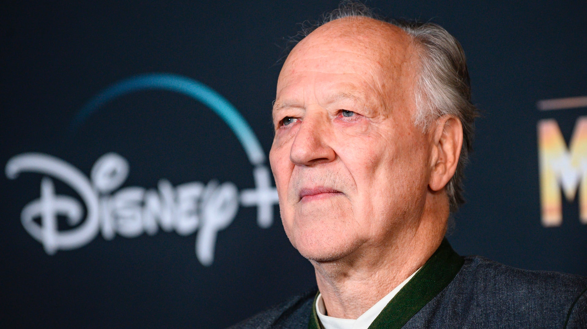 Werner Herzog arrives for Disney+ world premiere of The Mandalorian at El Capitan Theatre in Hollywood on November 13, 2019.