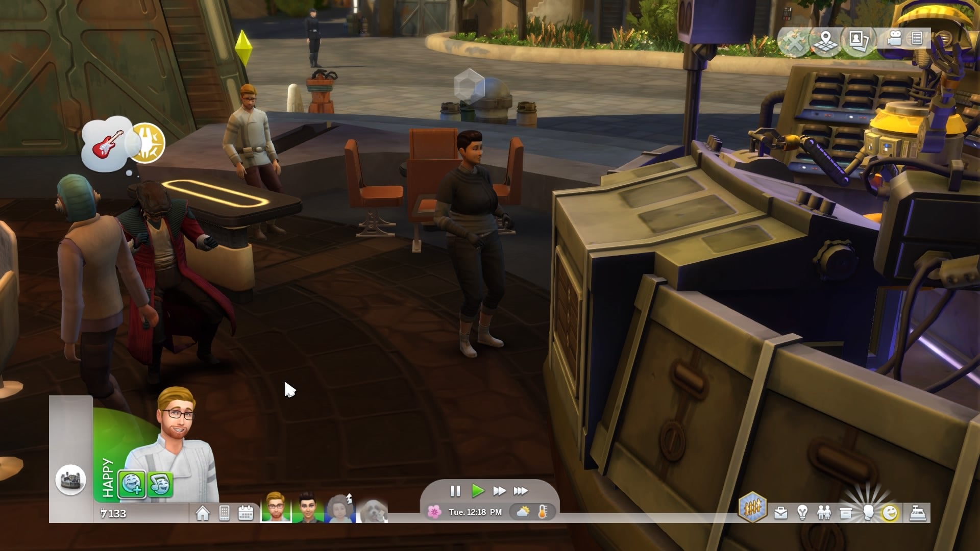 Scrapbook Memories: Timmy and I are getting our groove on with Hondo, this park is so immersive.