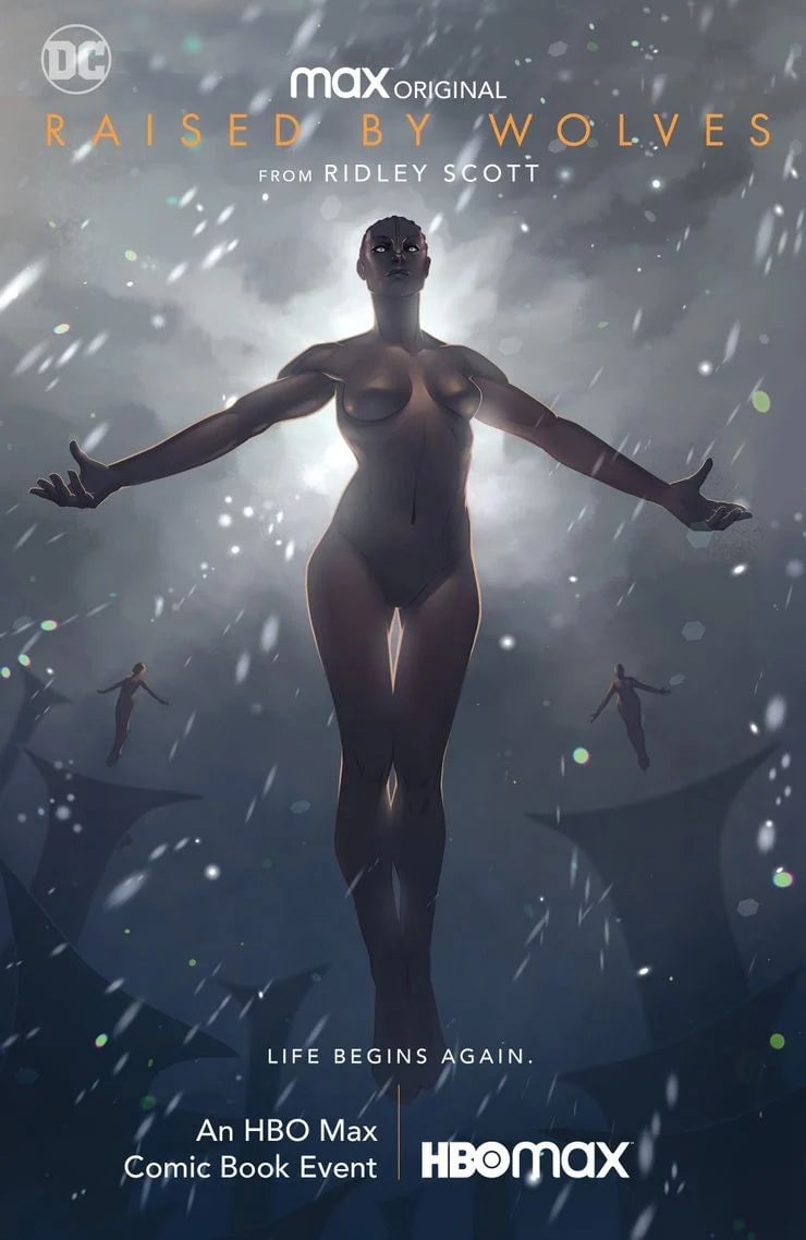 The cover of Raised by Wolves #1