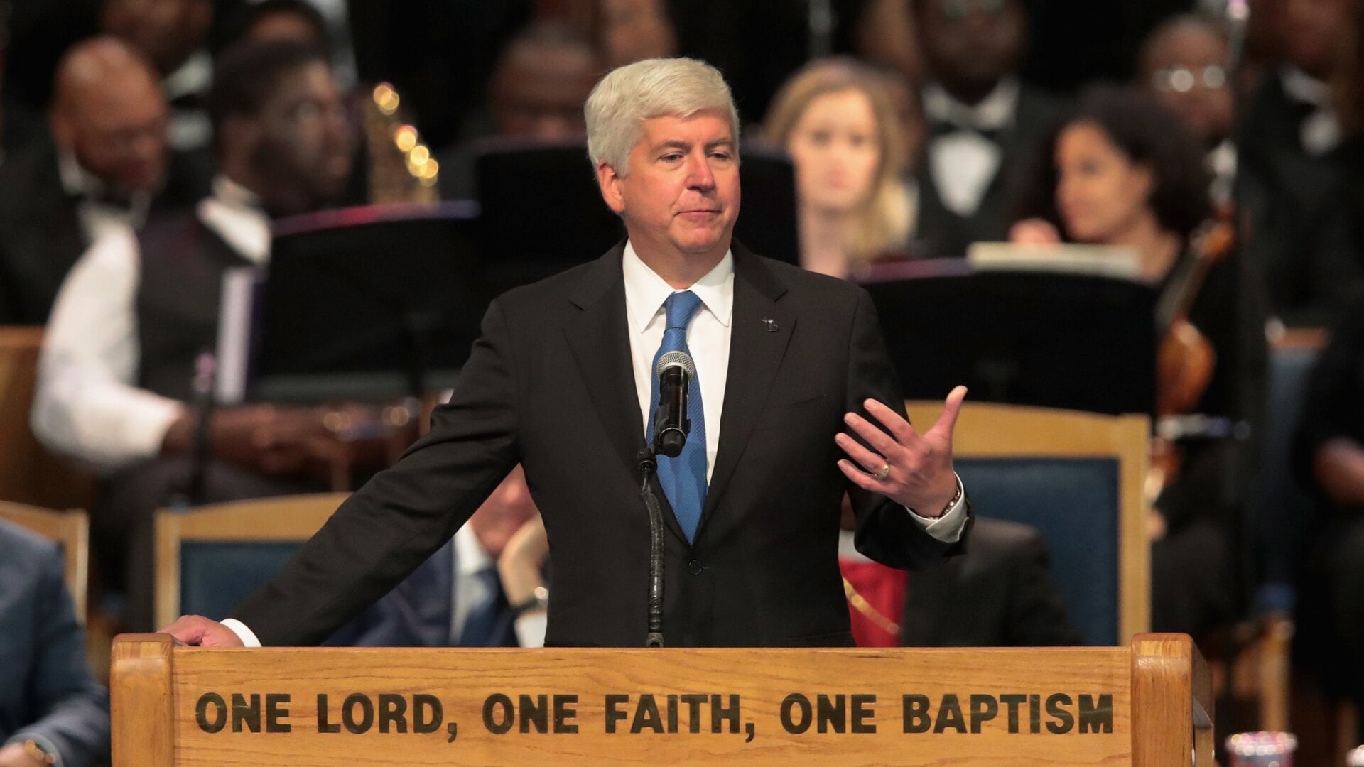 Former Michigan Governor Rick Snyder