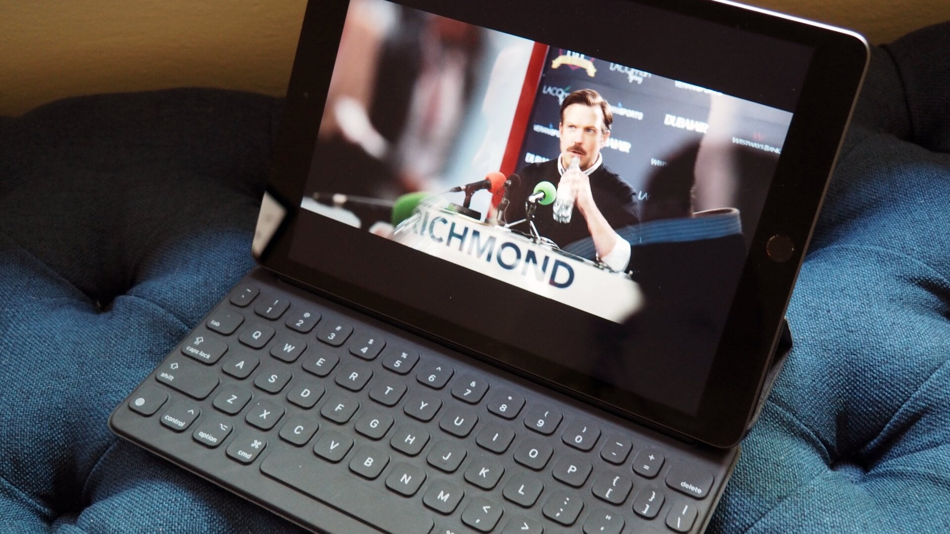 Watching TV on this screen is not my fave, but it gets the job done in a pinch.