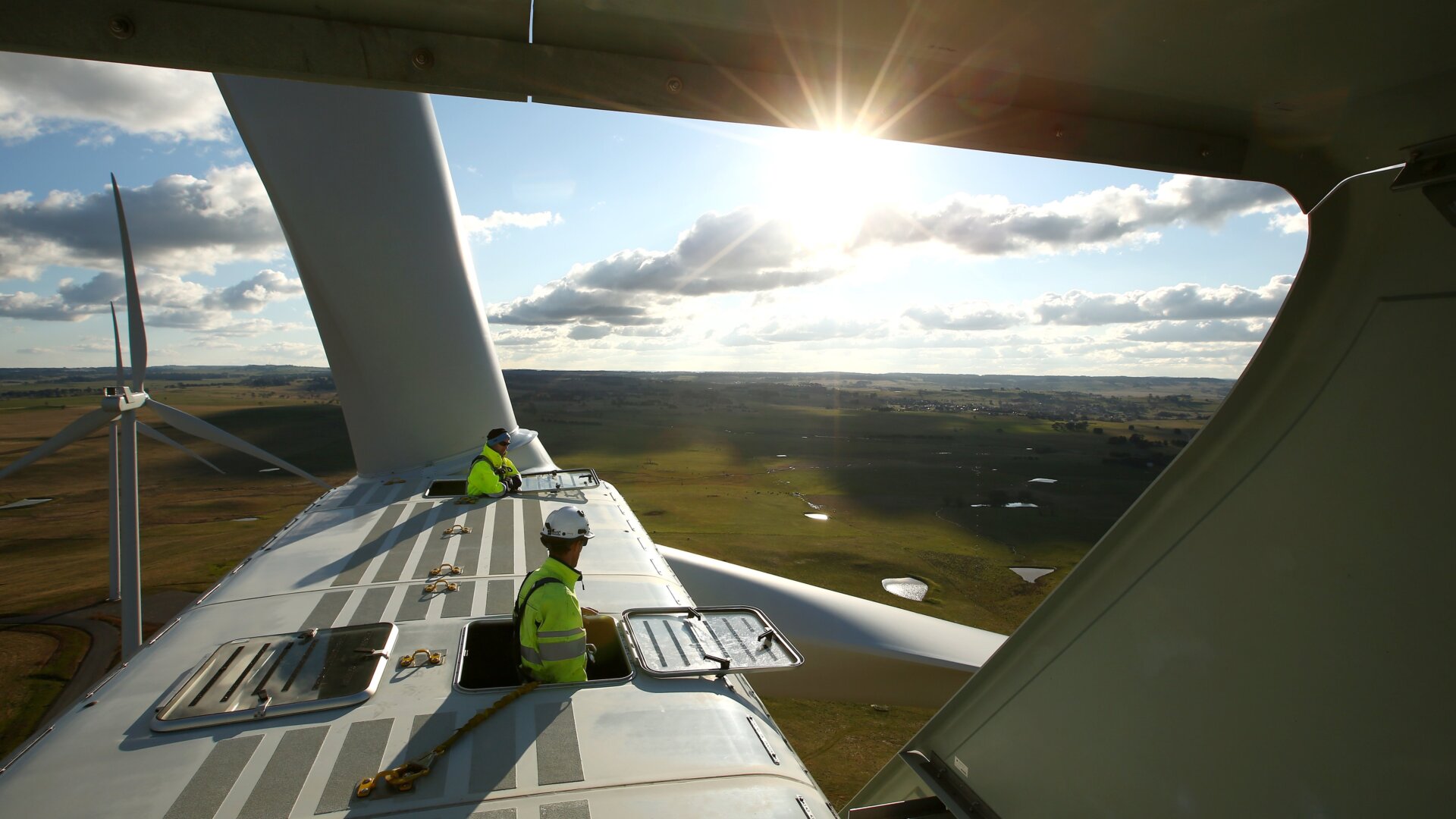 Wind turbine technicians in Australia. We could see a lot more of them in the U.S. soon, too.