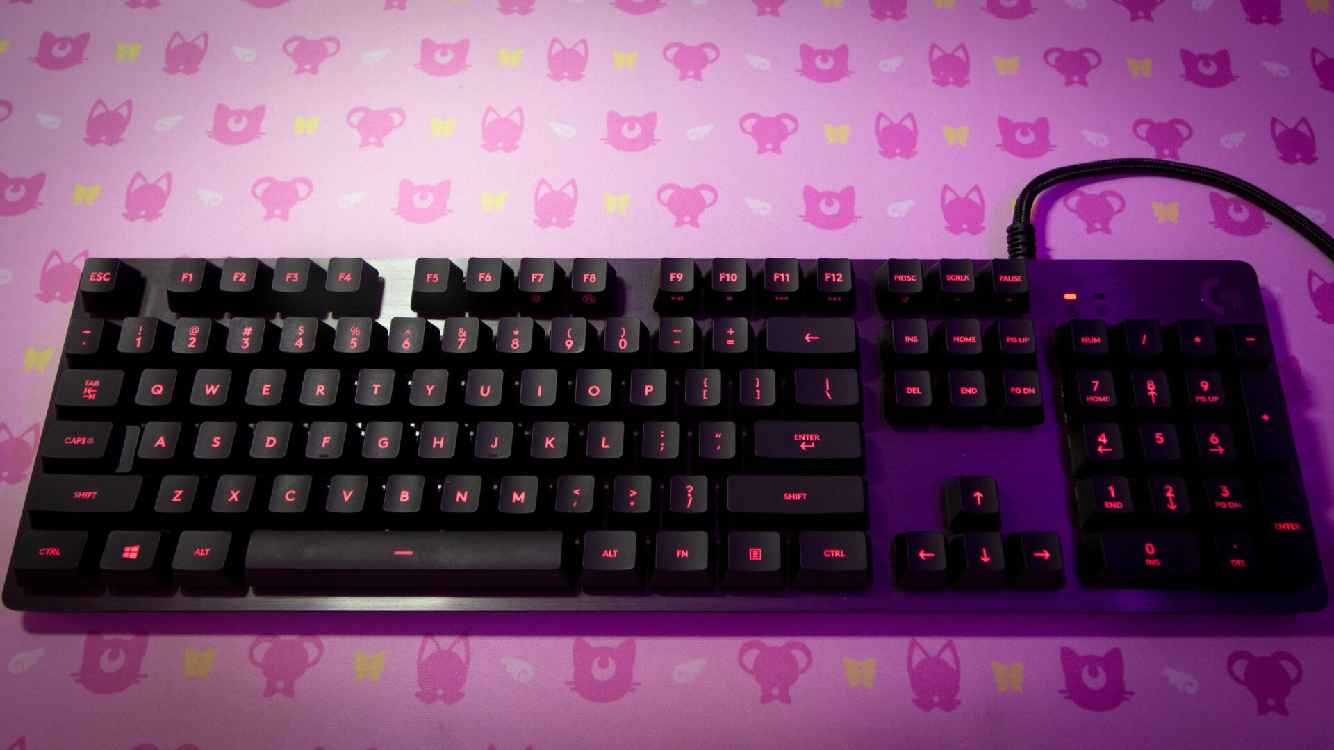 Logitech’s G413 Carbon may not have fancy RGB backlighting, but it will keep you comfortable through all typing adventures.