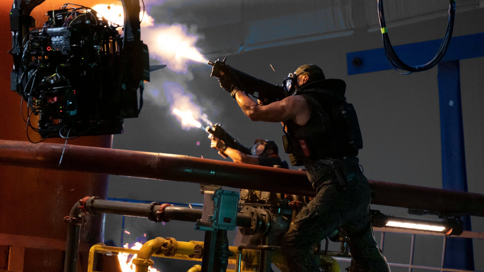 From Avatar 2, behind the scenes.