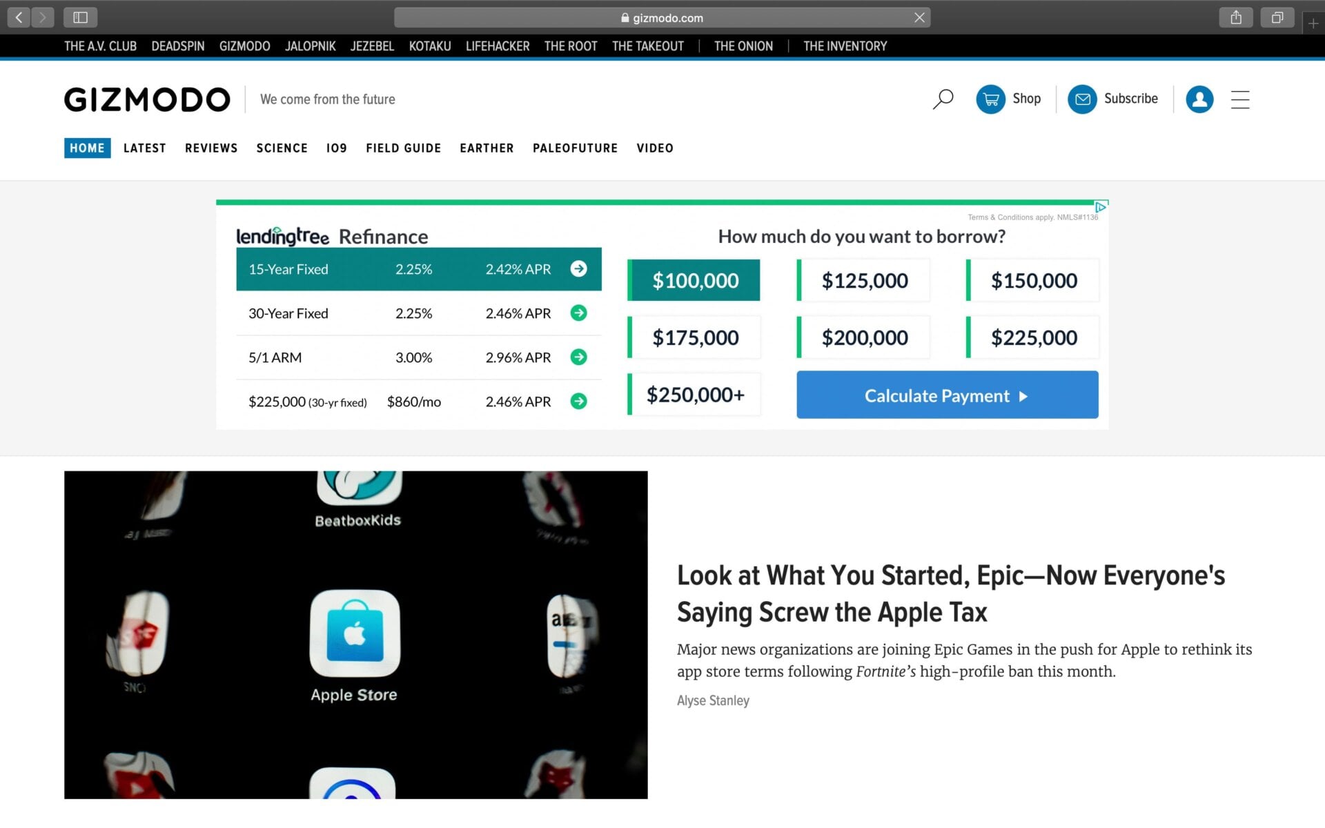 Apple’s browser is cleeeeeeeeeeeean as hell.