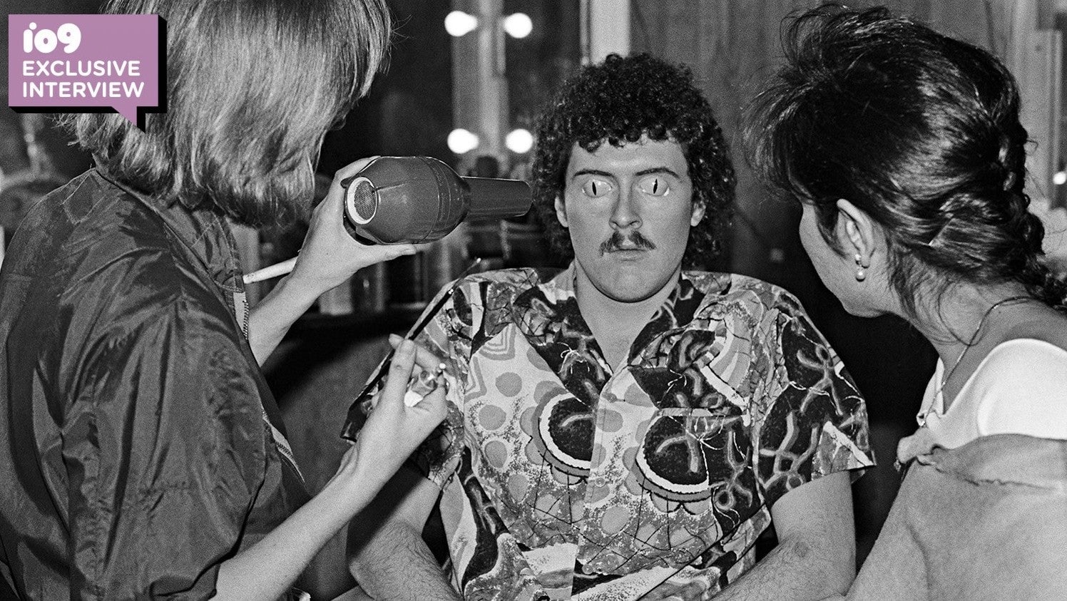 Photos like this, from the “Eat It” video, fill a new Weird Al photography book by Jon Schwartz.