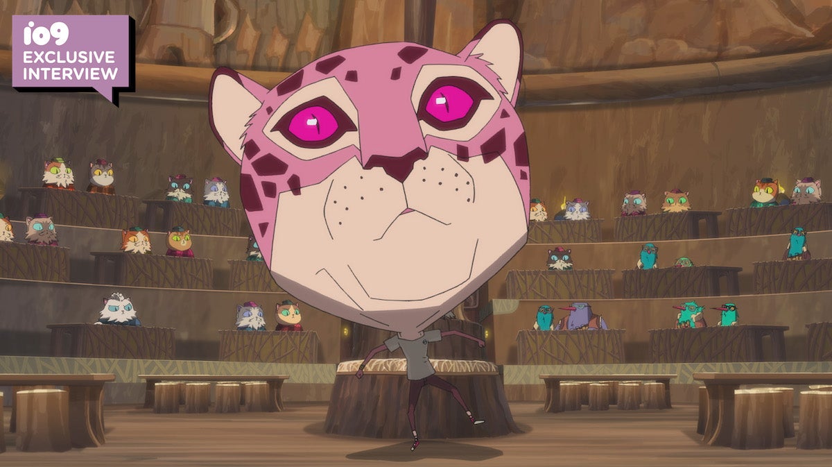 Don’t be fooled by appearances: Kipo does not have a big head.