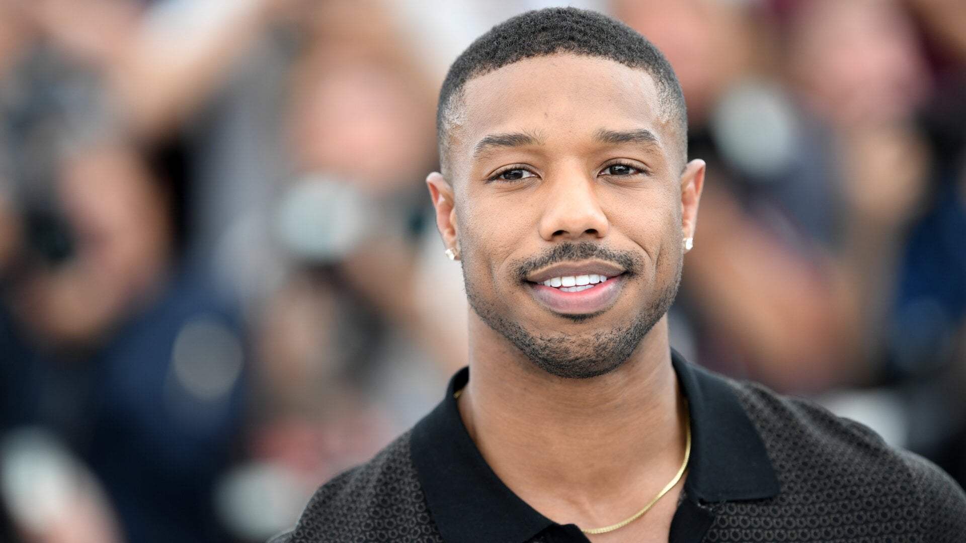 Michael B. Jordan at 2018 Cannes.
