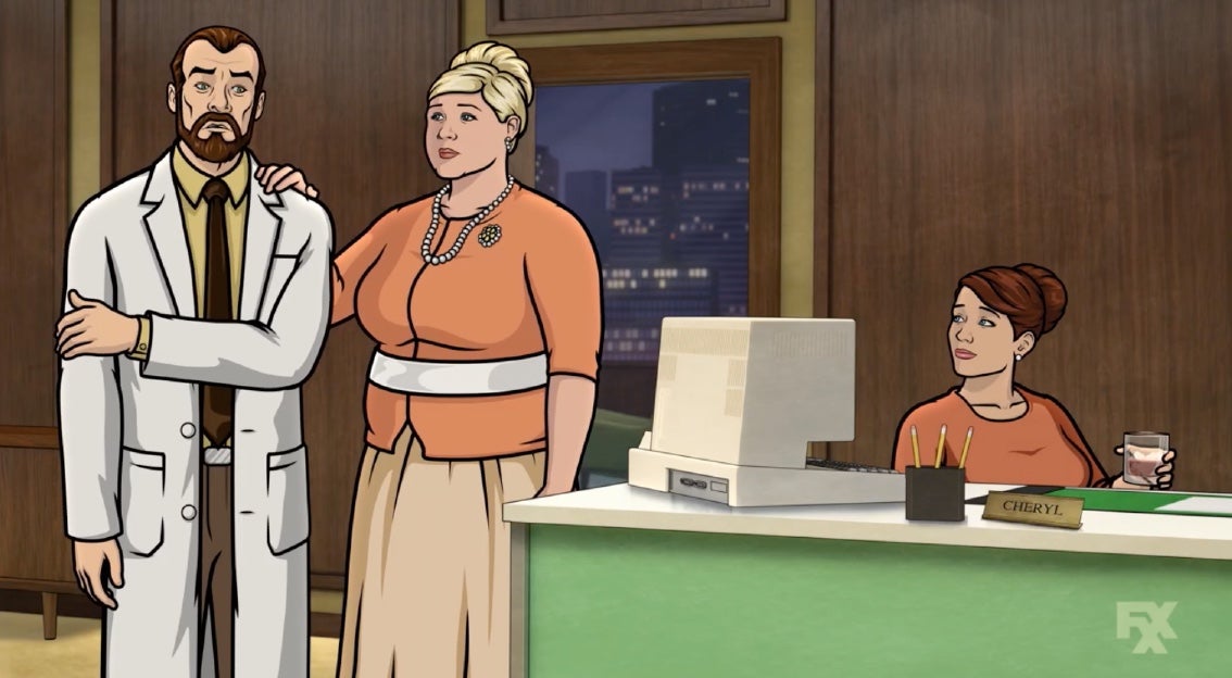 Krieger (Lucky Yates), Pam (Amber Nash), and Cheryl (Judy Greer) haven’t really changed in three years.