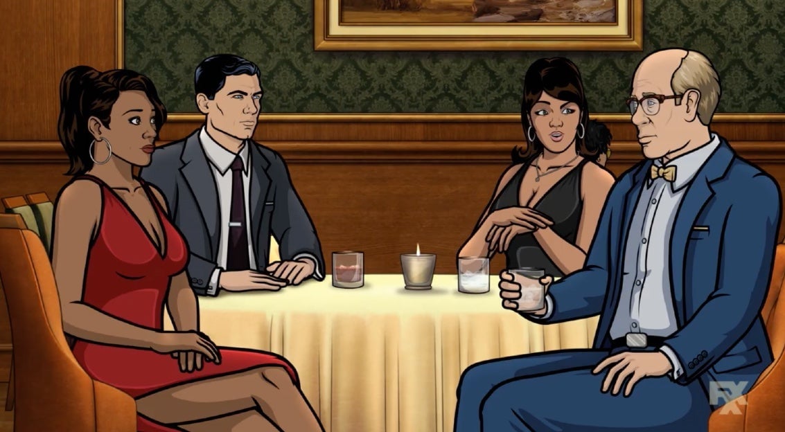 A scene from this week’s episode, “The Double Date.”