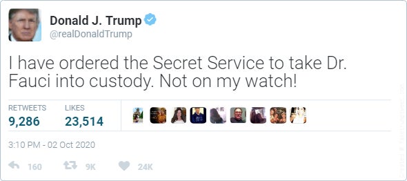 Screenshot: faketrumptweet.com