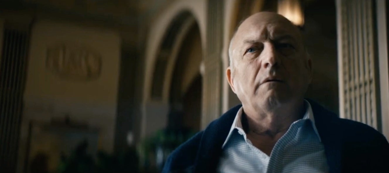 Vogelbaum being visited by Billy Butcher.