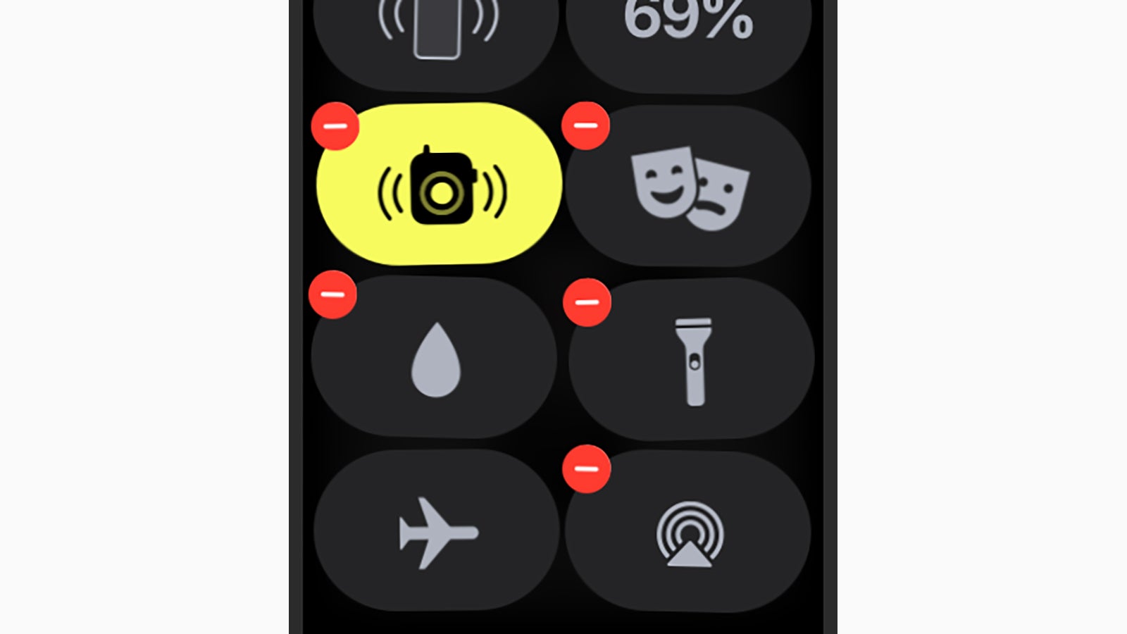 Screenshot: watchOS