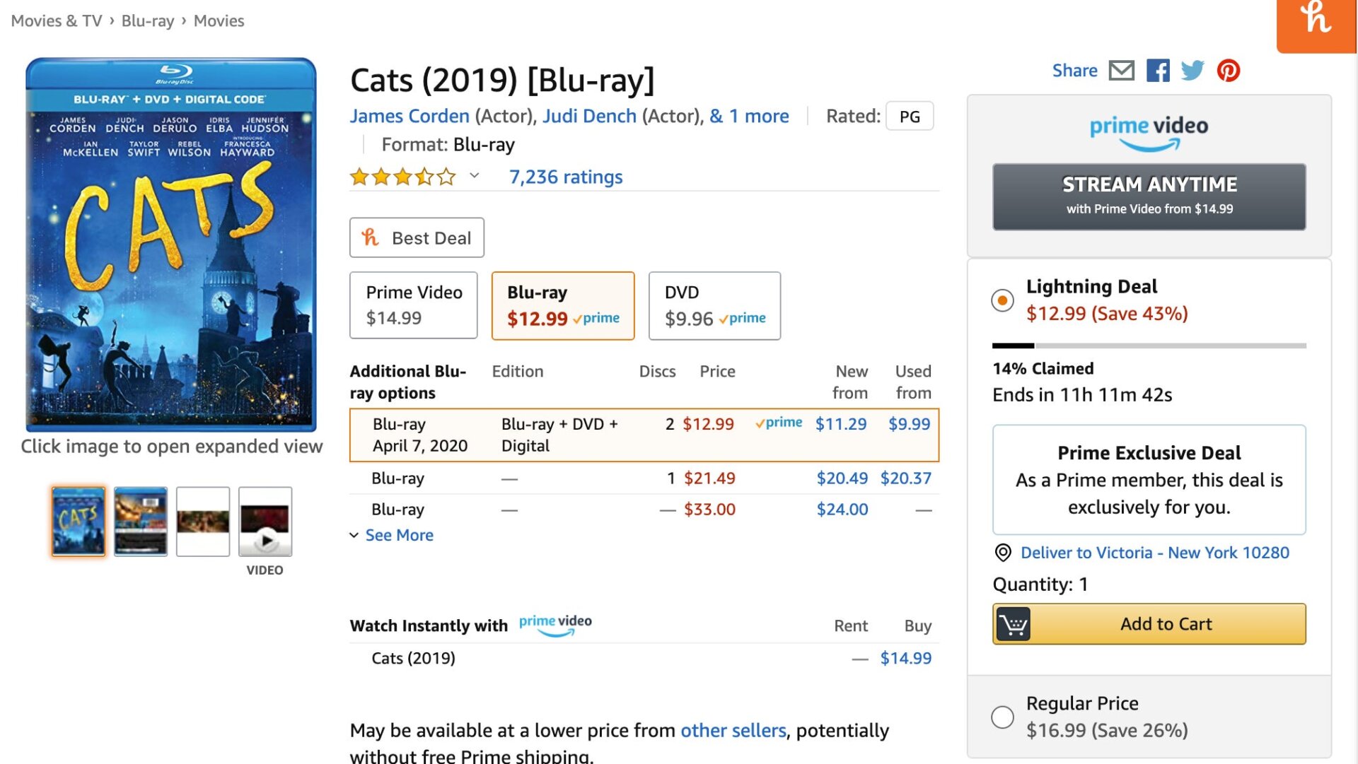 Screenshot: Amazon