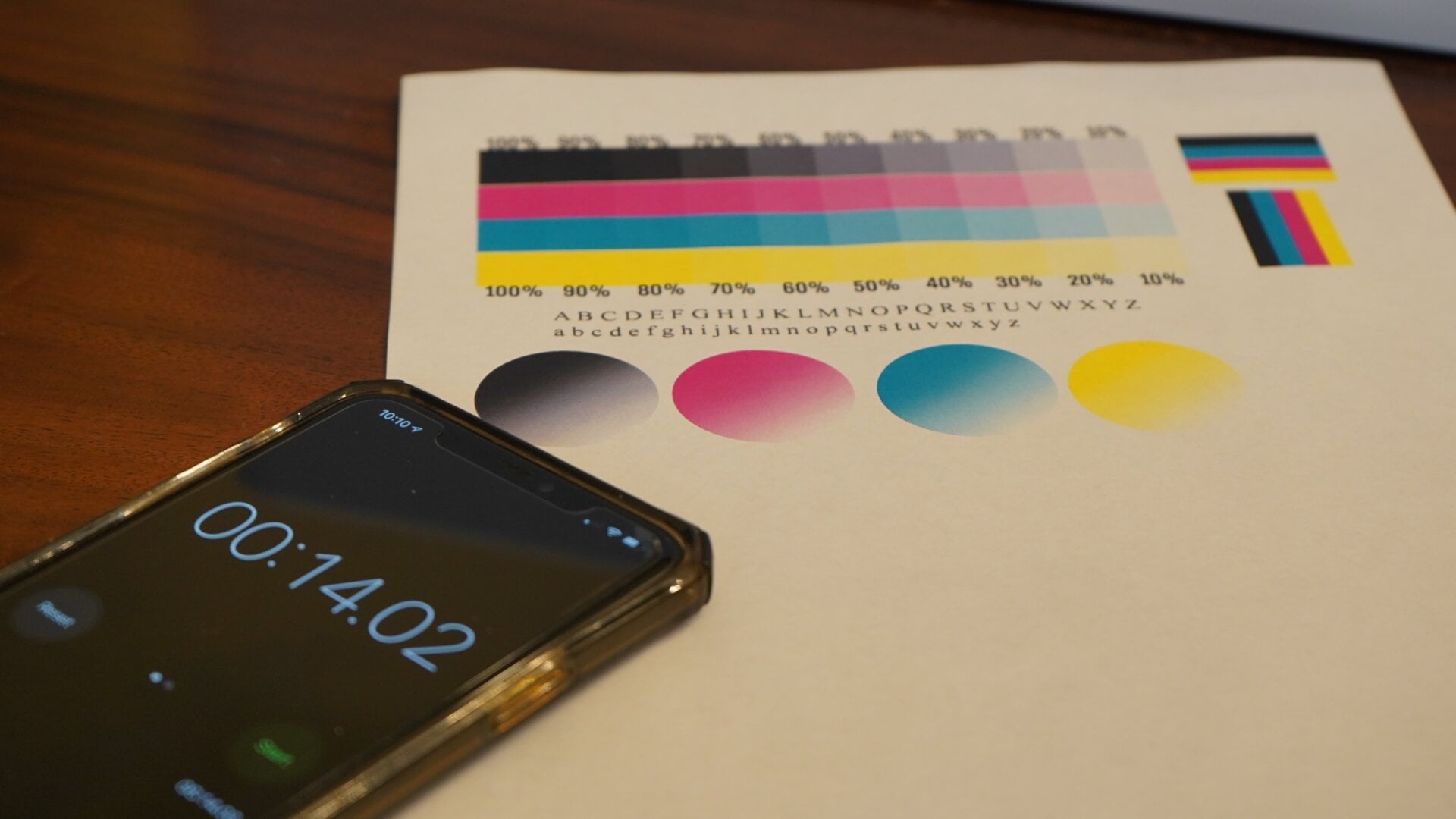 HP might have produced the best-looking test pages, but it also took the longest.