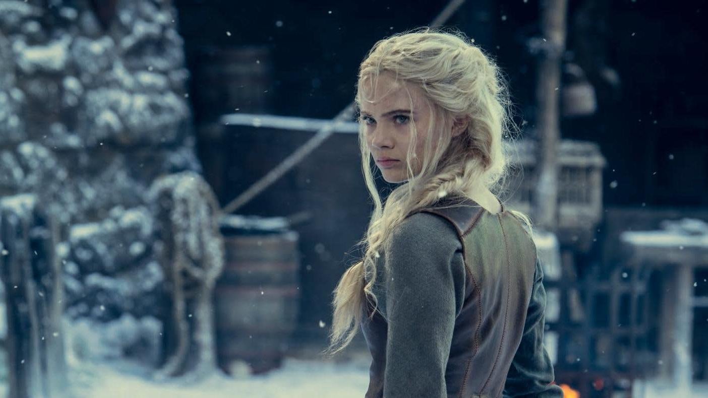 Freya Allen as Ciri in season two of The Witcher.