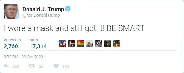 Screenshot: faketrumptweet.com