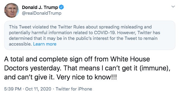 A claim so appalling that Twitter had to “disable most of the ways to engage with it.”