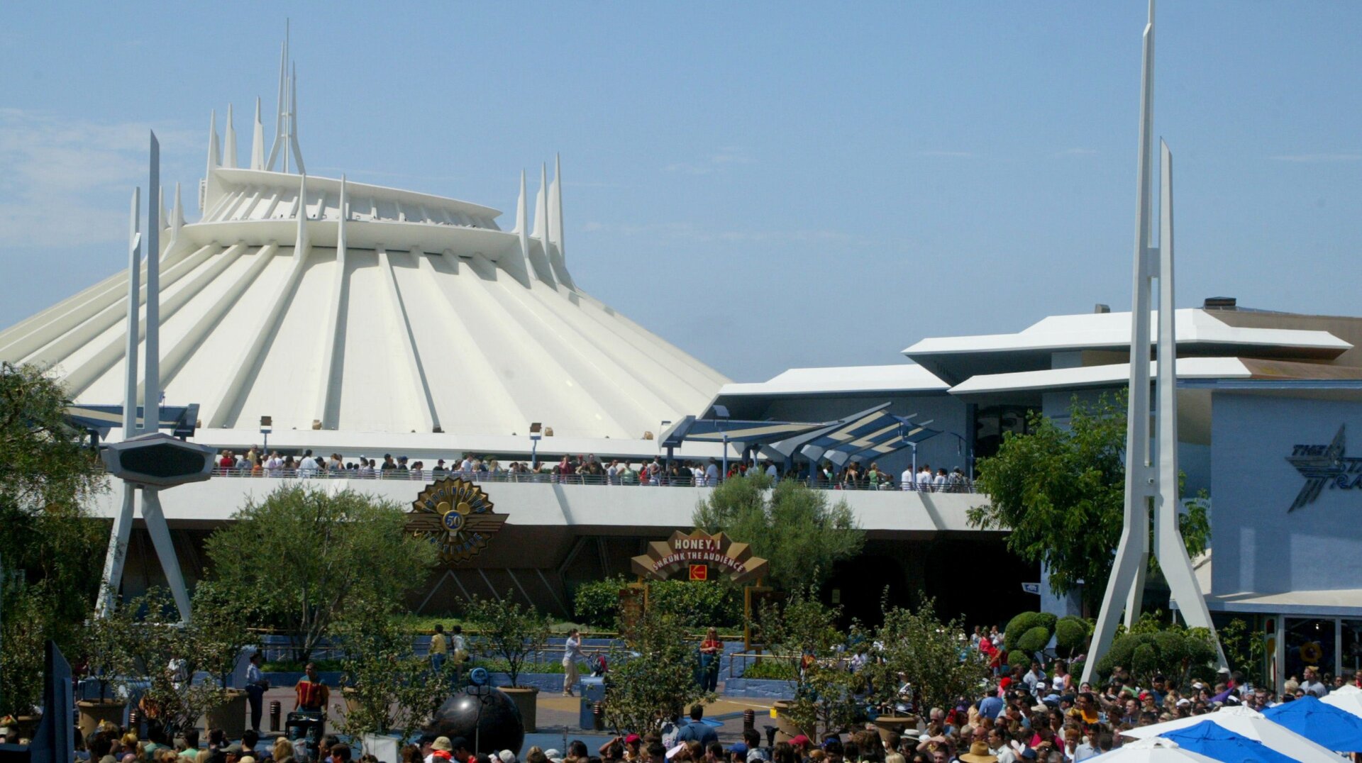 Space Mountain in 2005, at Disneyland.