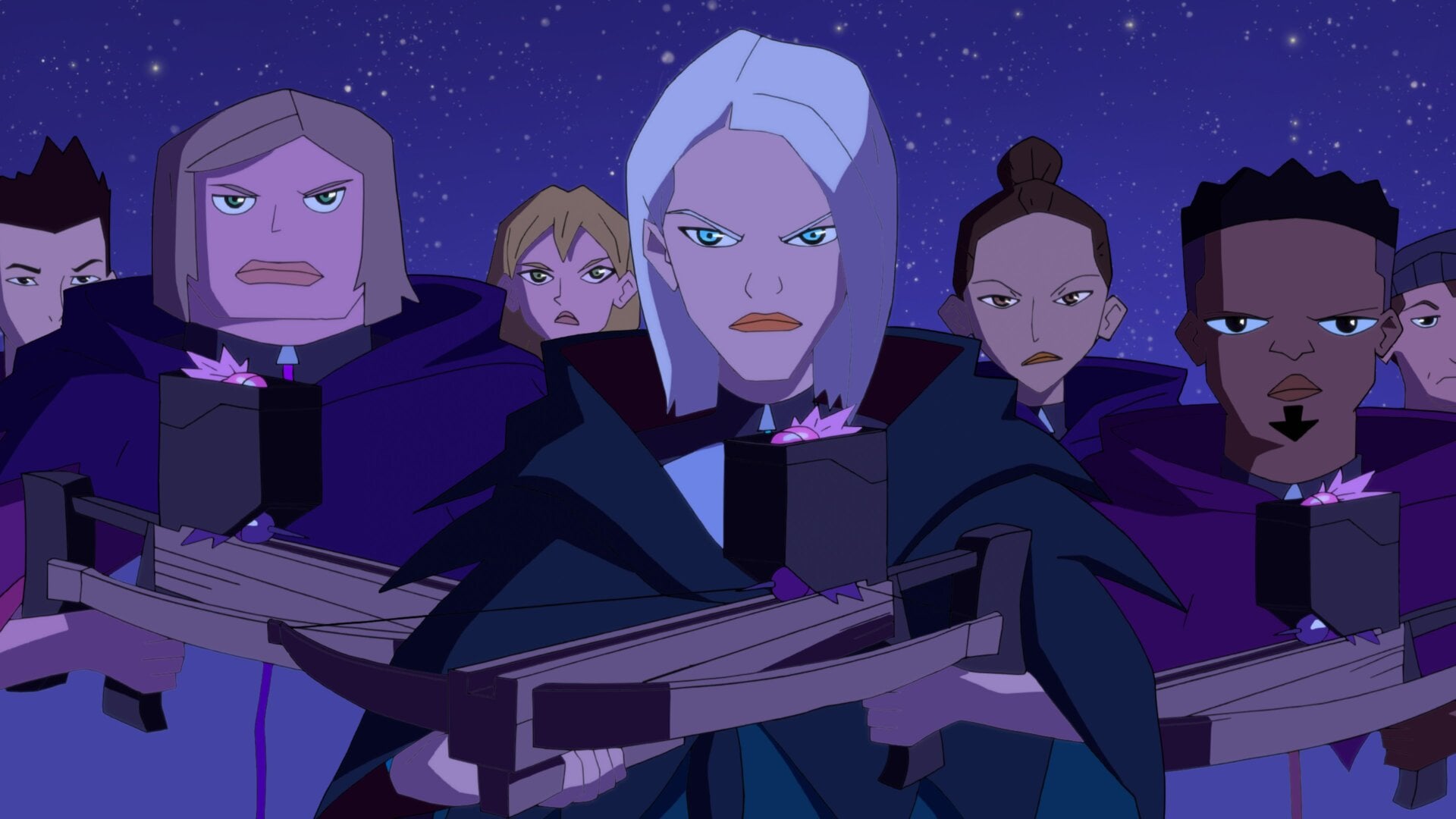 Dr. Emilia and her human allies prepare to strike.