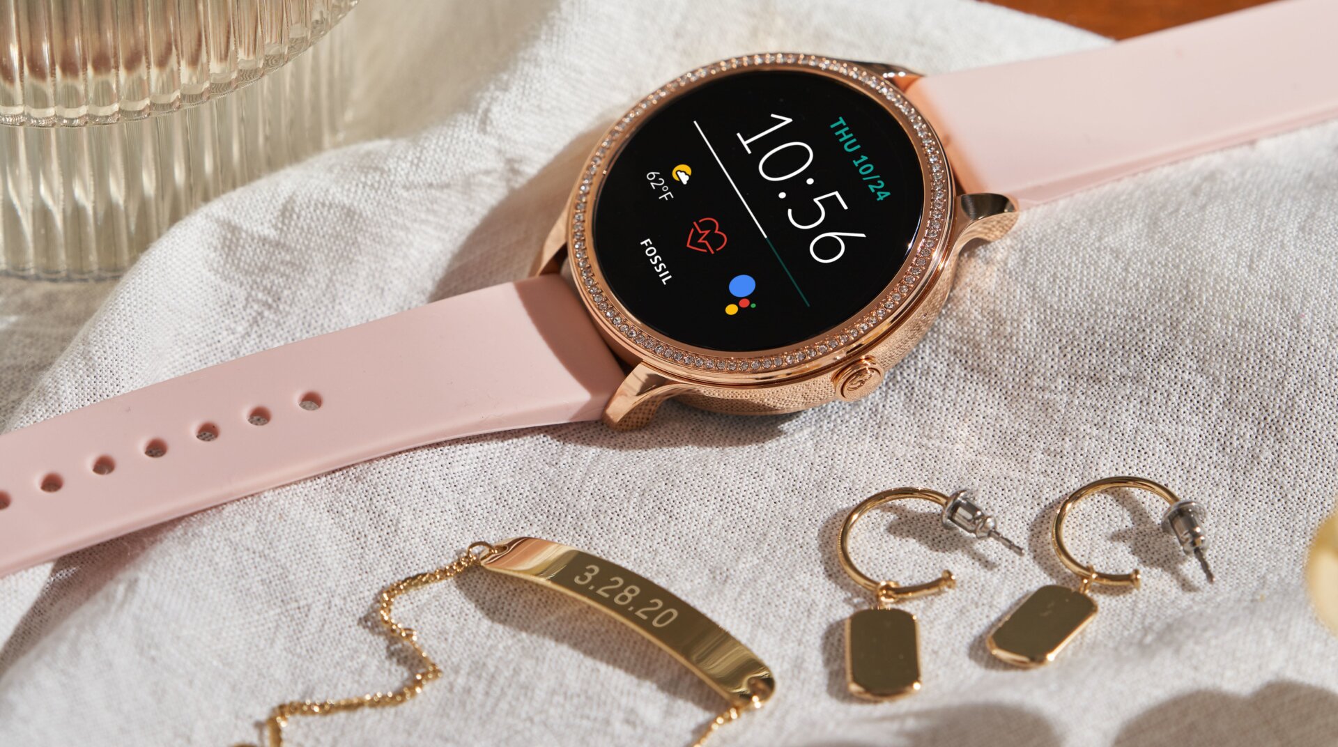 A smaller 42mm case + rose gold/blush color...a smartwatch for the women.