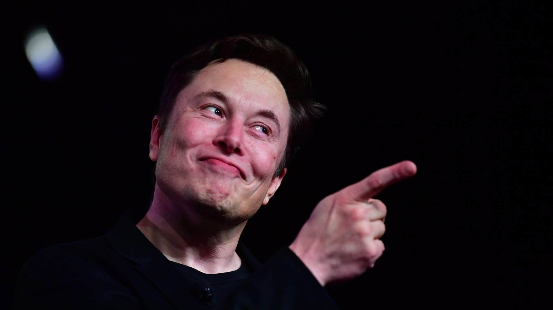Tesla CEO Elon Musk speaks during the unveiling of the new Tesla Model Y in Hawthorne, California on March 14, 2019.