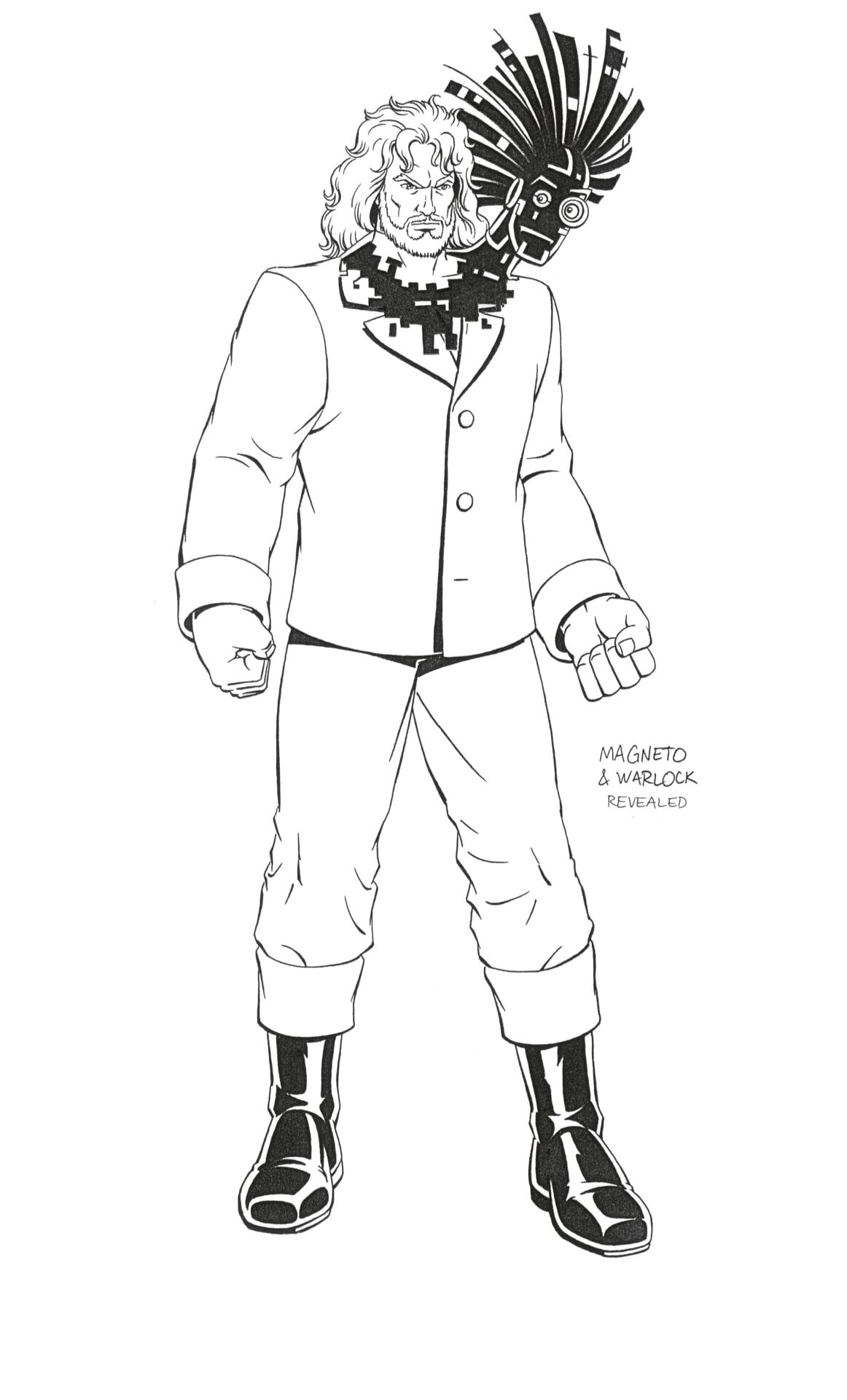 A bonded Magneto and Warlock masquerading as a fisherman.