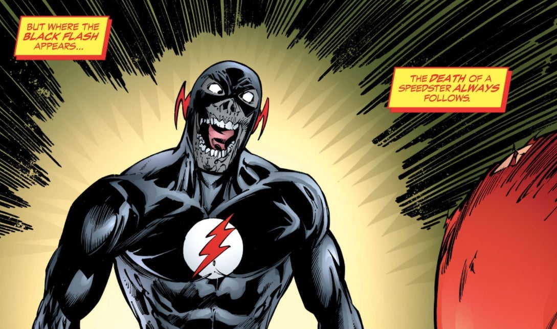 The Black Flash saying hello.