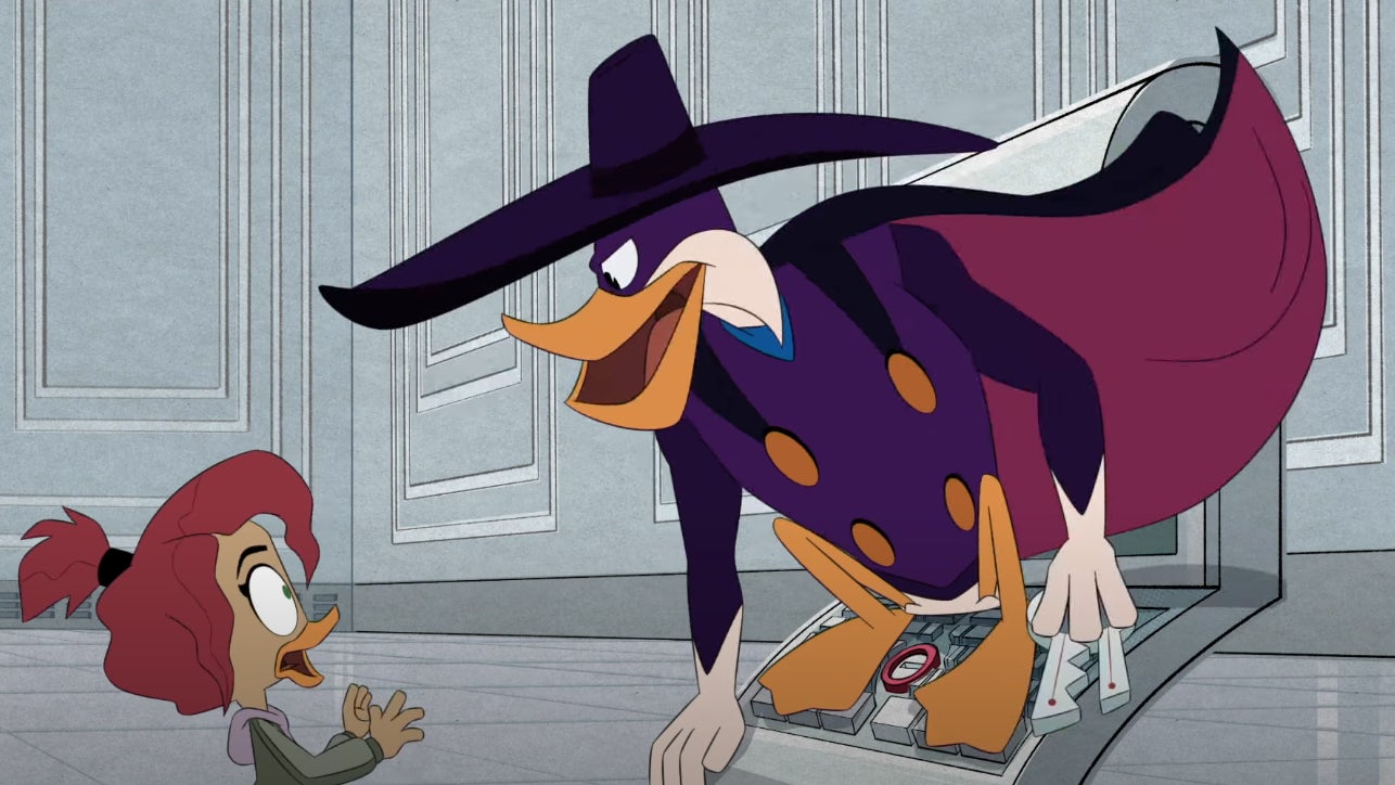 Darkwing Duck, causing problems. Just like old times.