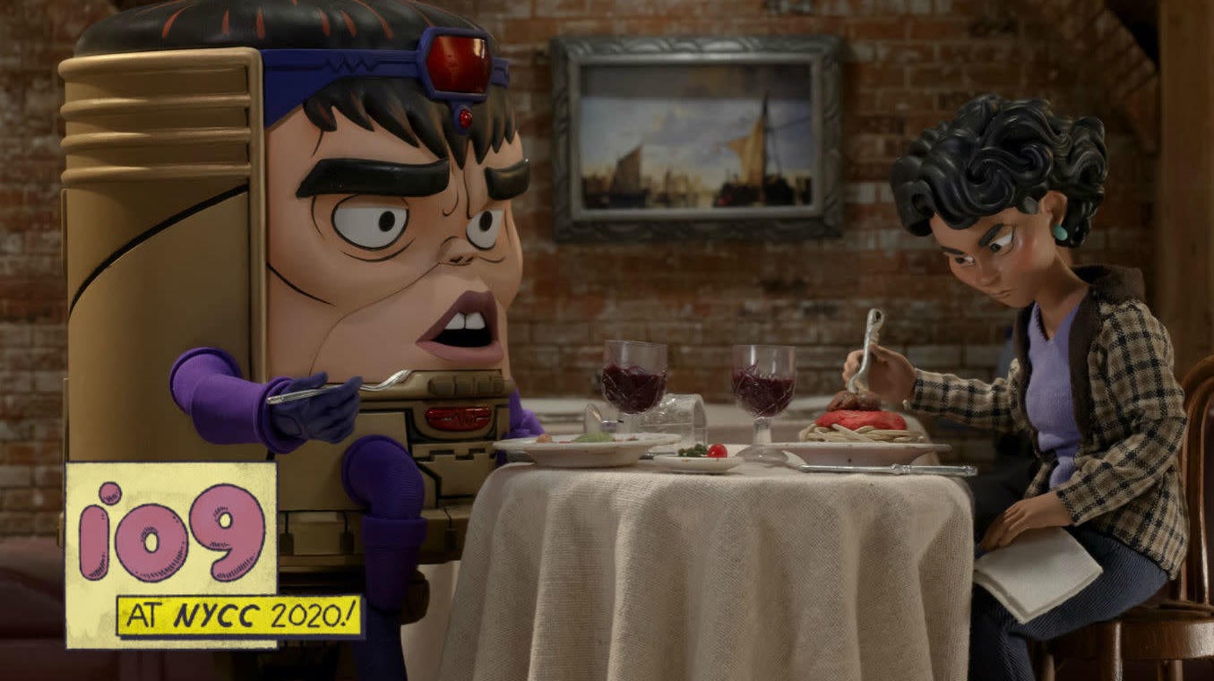MODOK at the dinner table.