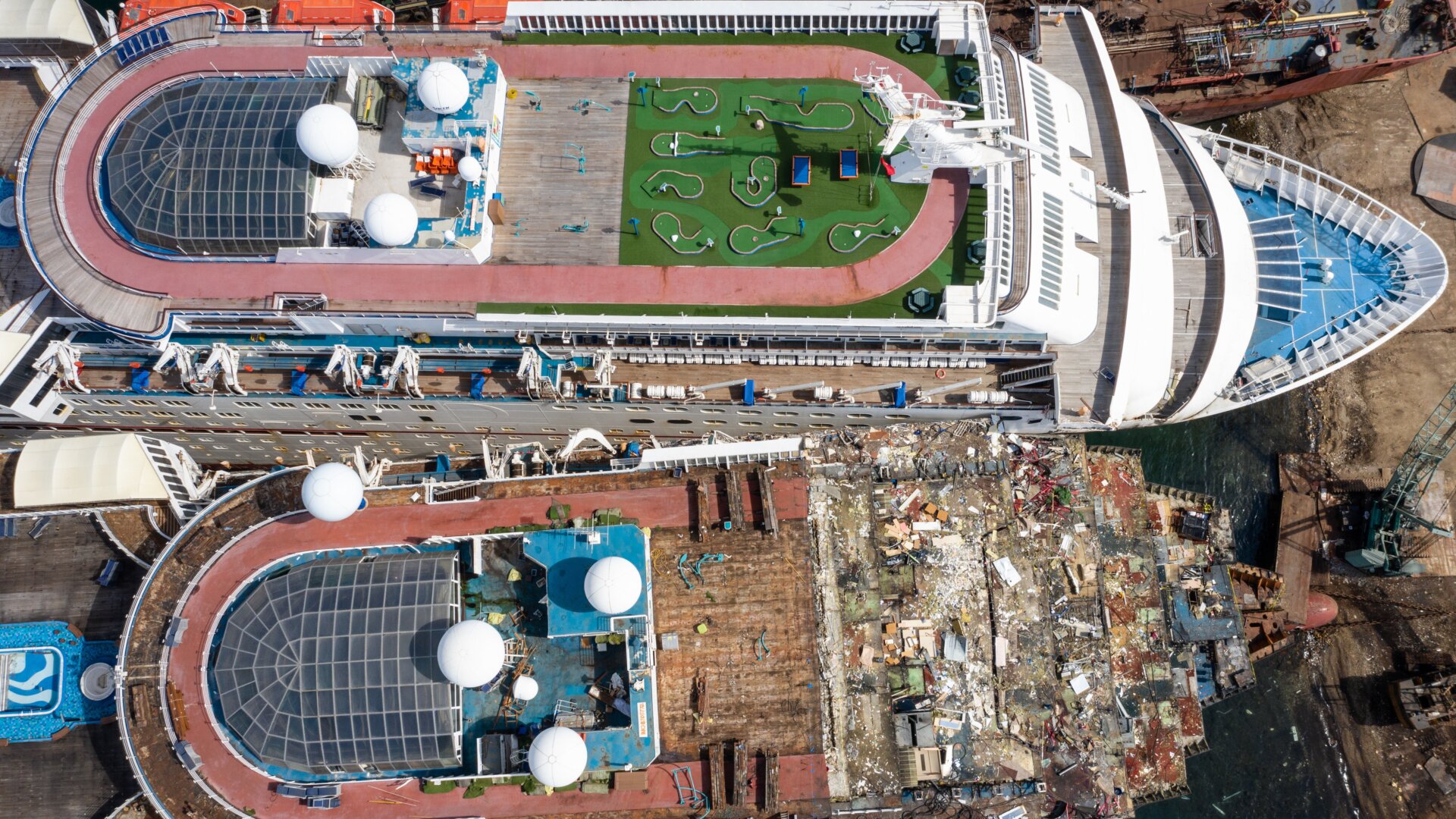 With the global coronavirus pandemic pushing the multi-billion dollar cruise industry into crisis, some cruise operators have been forced to cut losses and retire ships earlier than planned. 