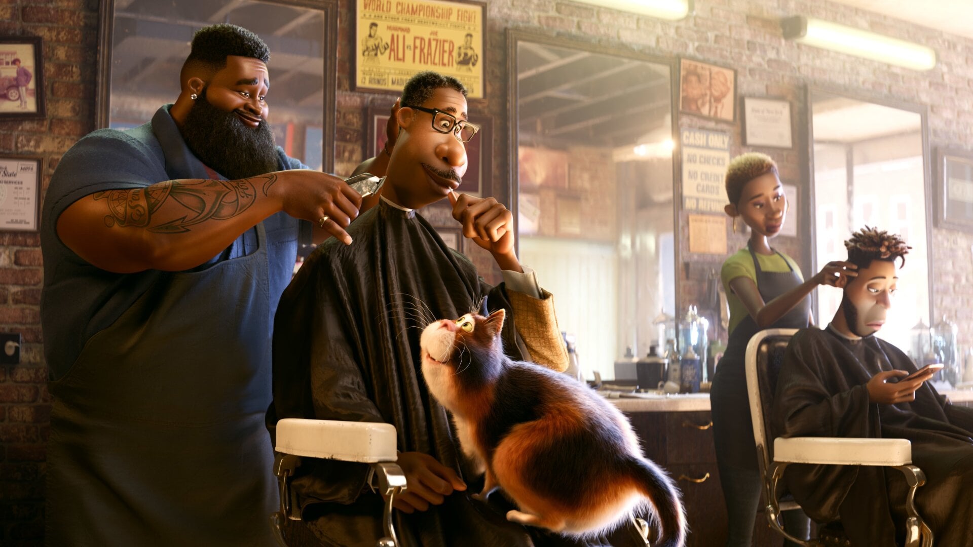 The barbershop is a big part of Soul.
