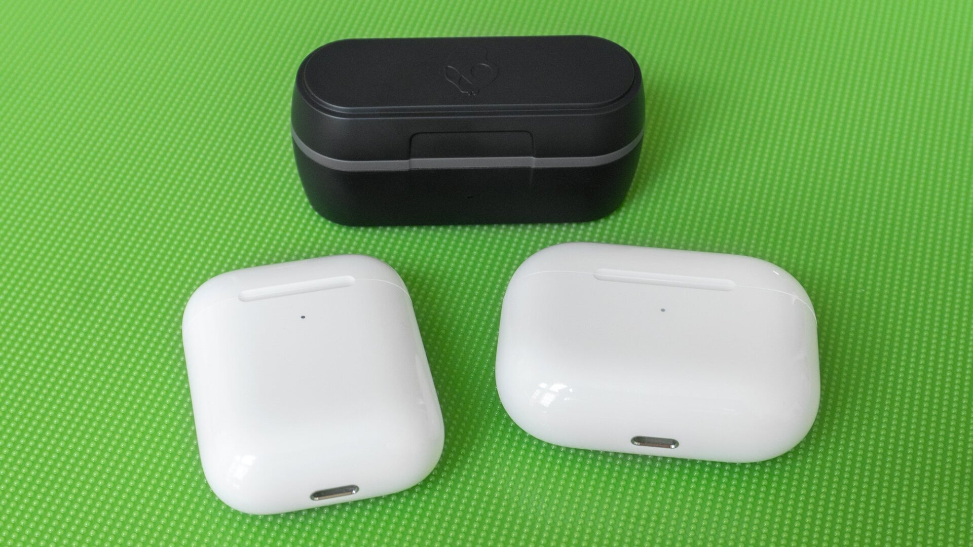 The Jib True’s charging case isn’t that much larger than the AirPods and AirPods Pro cases, and is very easy to slide into a pocket.