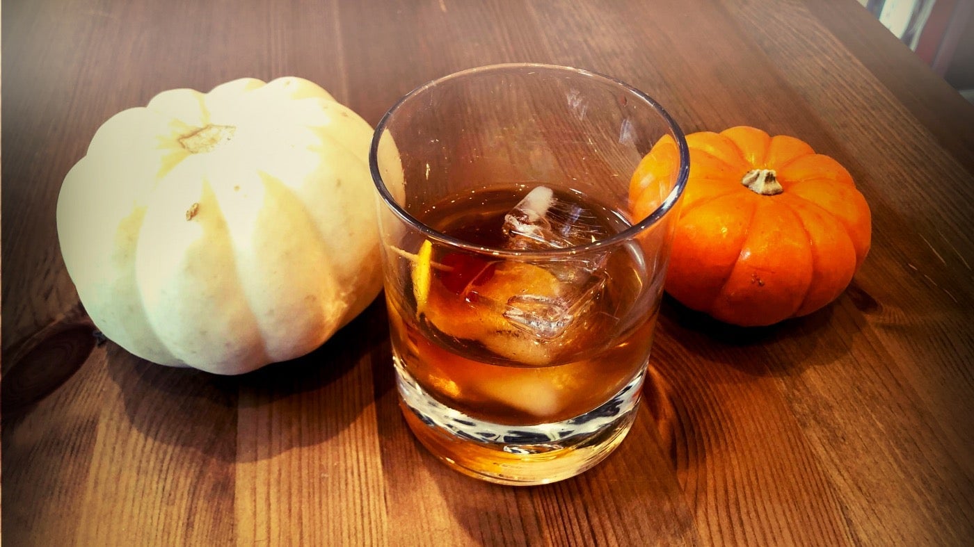 My glass was a little too big to get the full effect, but the barley tea was surprisingly good.