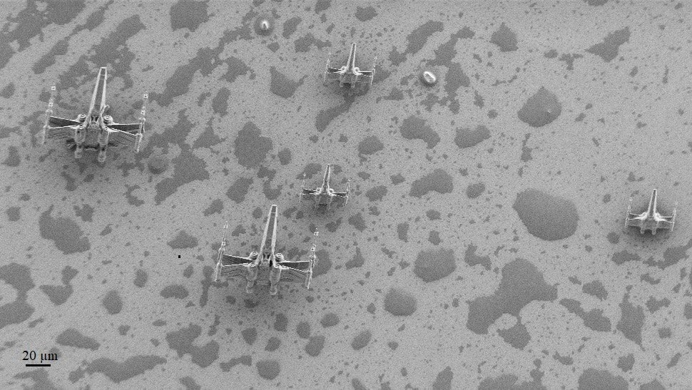 So many tiny X-wings!