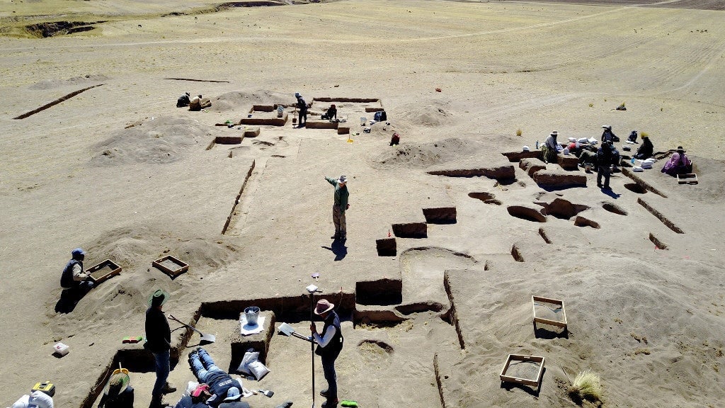 Excavations at Wilamaya Patjxa.