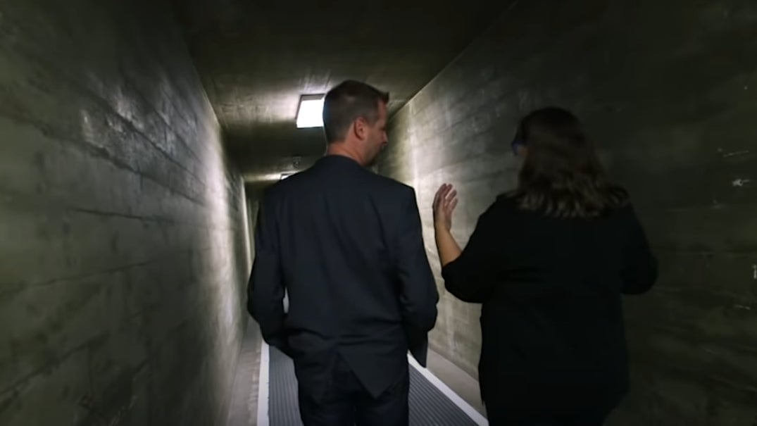 From the underground tunnels at Disney in Burbank.