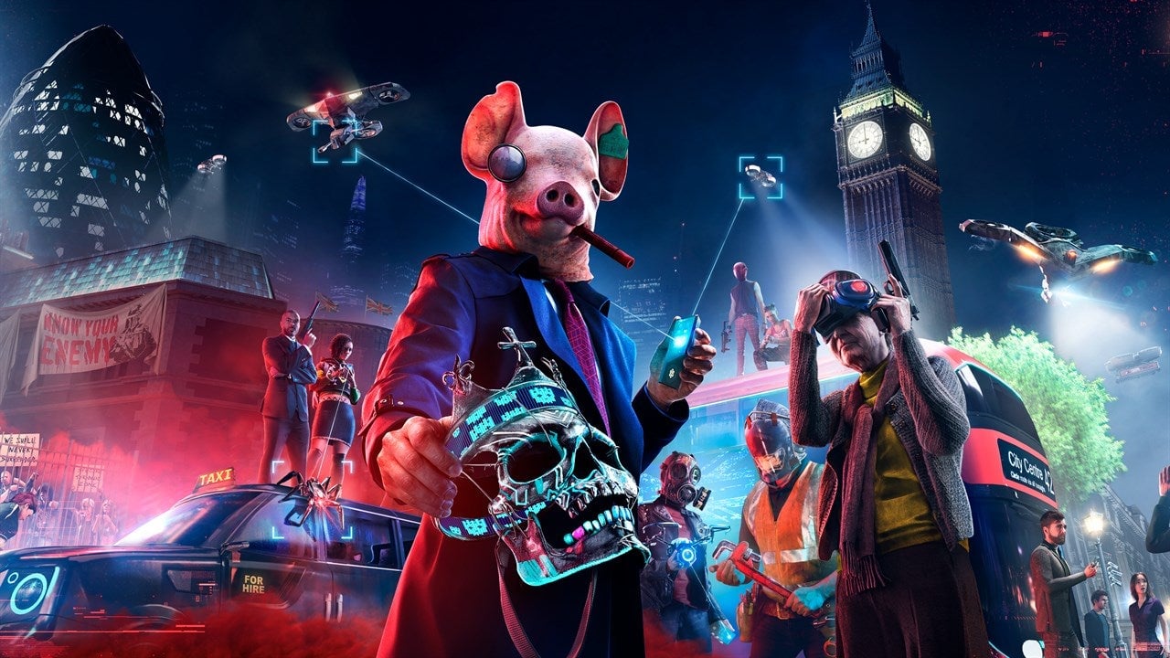 Promotional art for Watch Dogs: Legion.