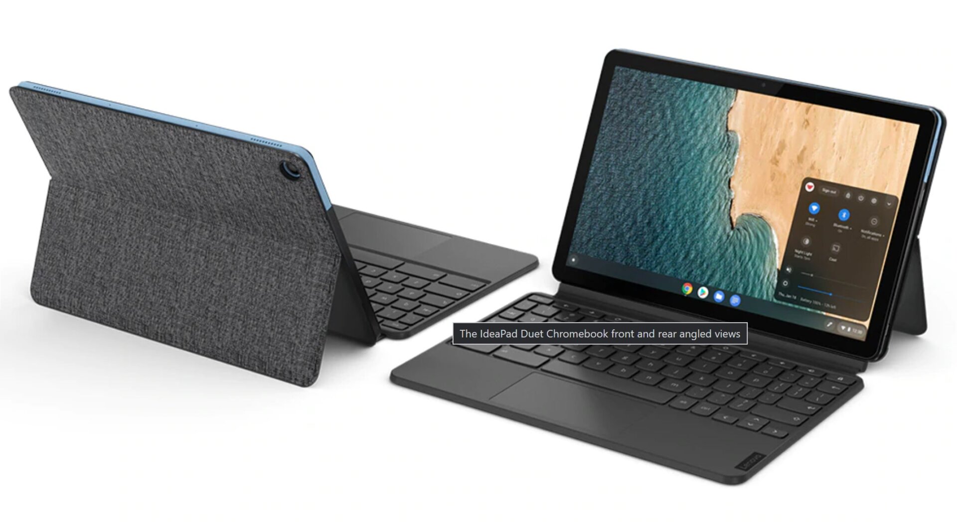 Lenovo’s popular Chromebook Duet is based on one of MediaTek’s previous mobile chips, the Helio P60T. 