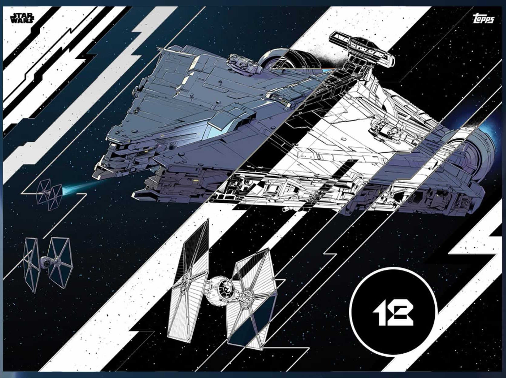 A new card from a Mandalorian set in Star Wars Card Trader by Topps.