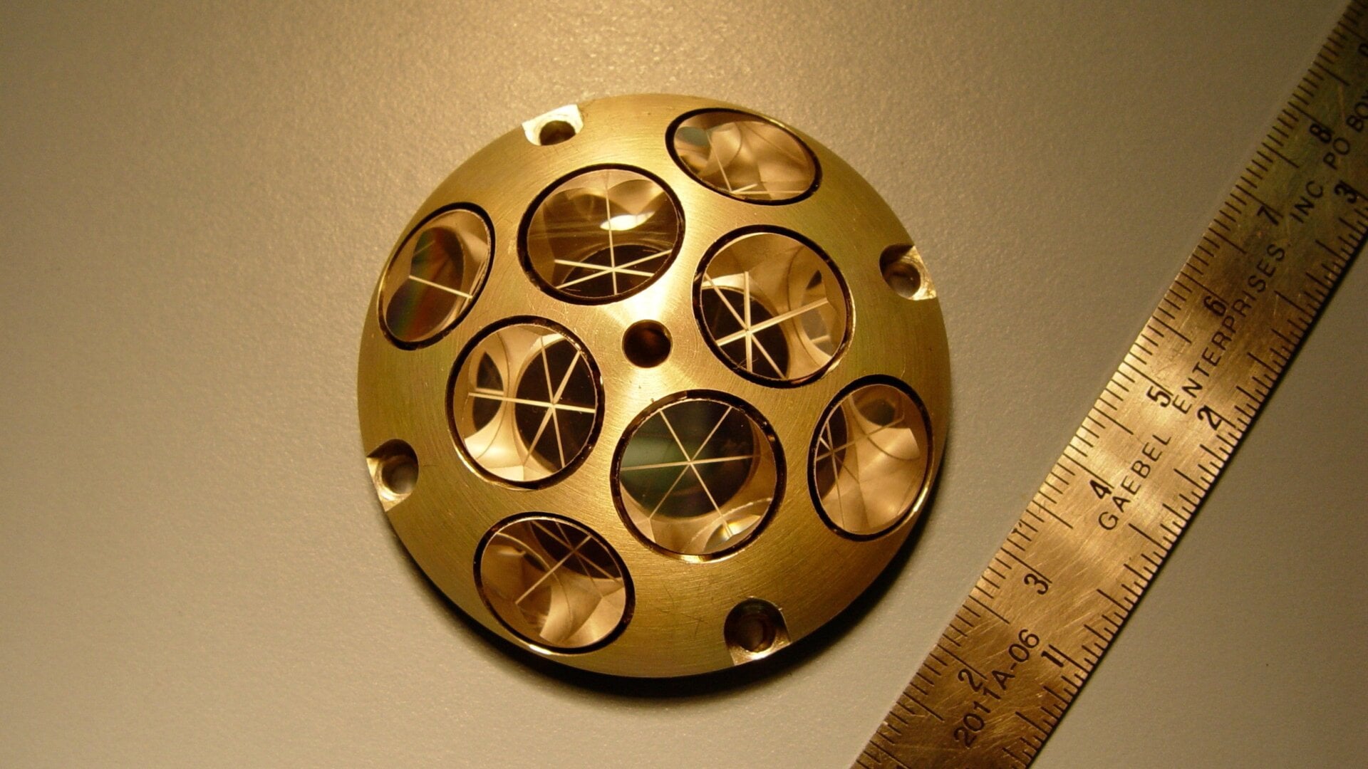 A laser retroreflector.