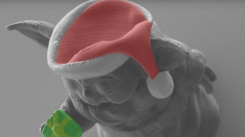 Baby Yoda brings you joy this holiday season.