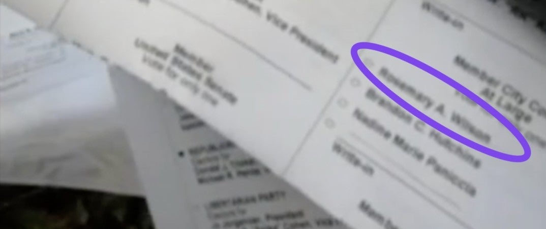Fake viral video of sample ballots from Virginia Beach