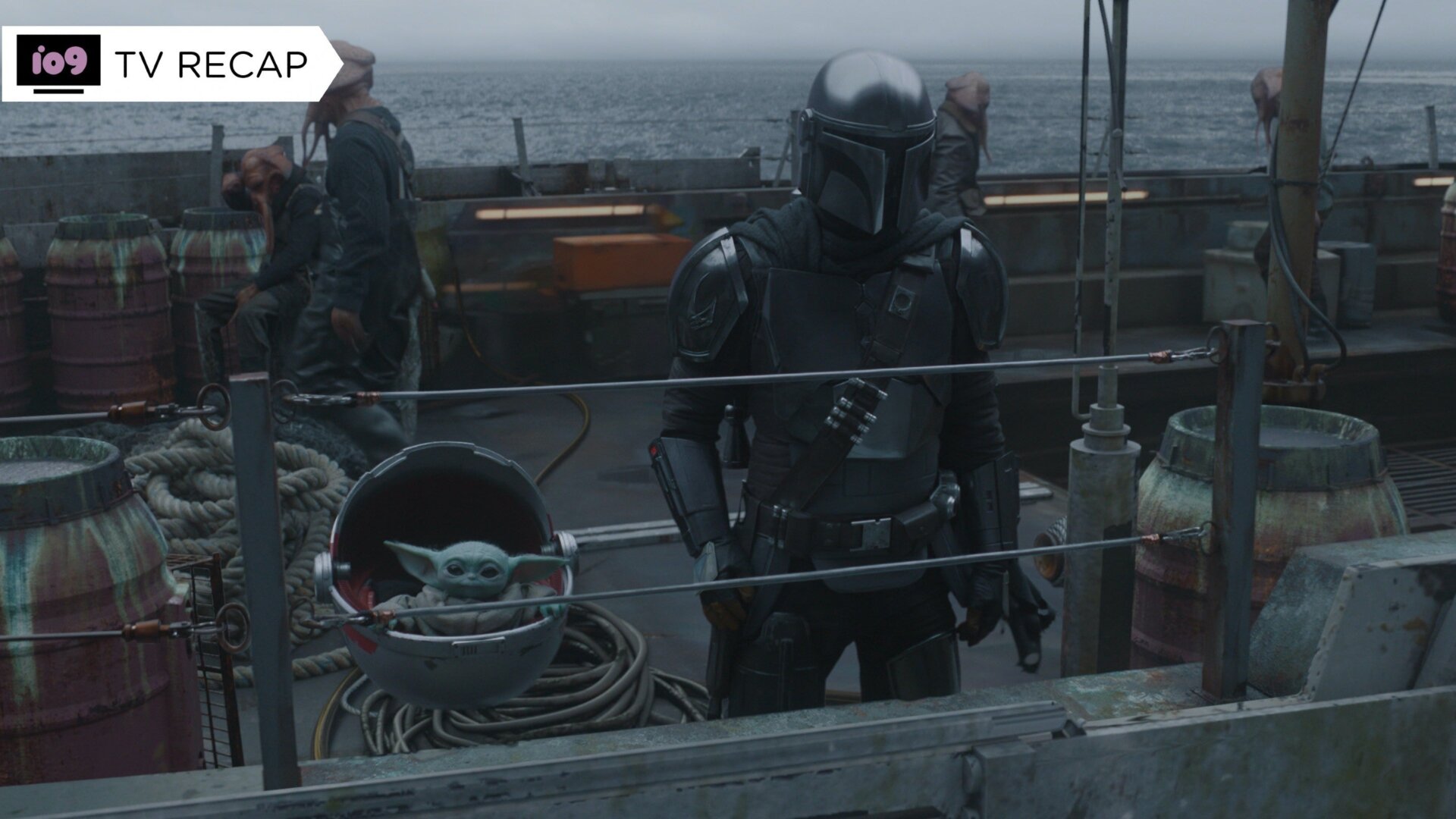 They’re on a boat!