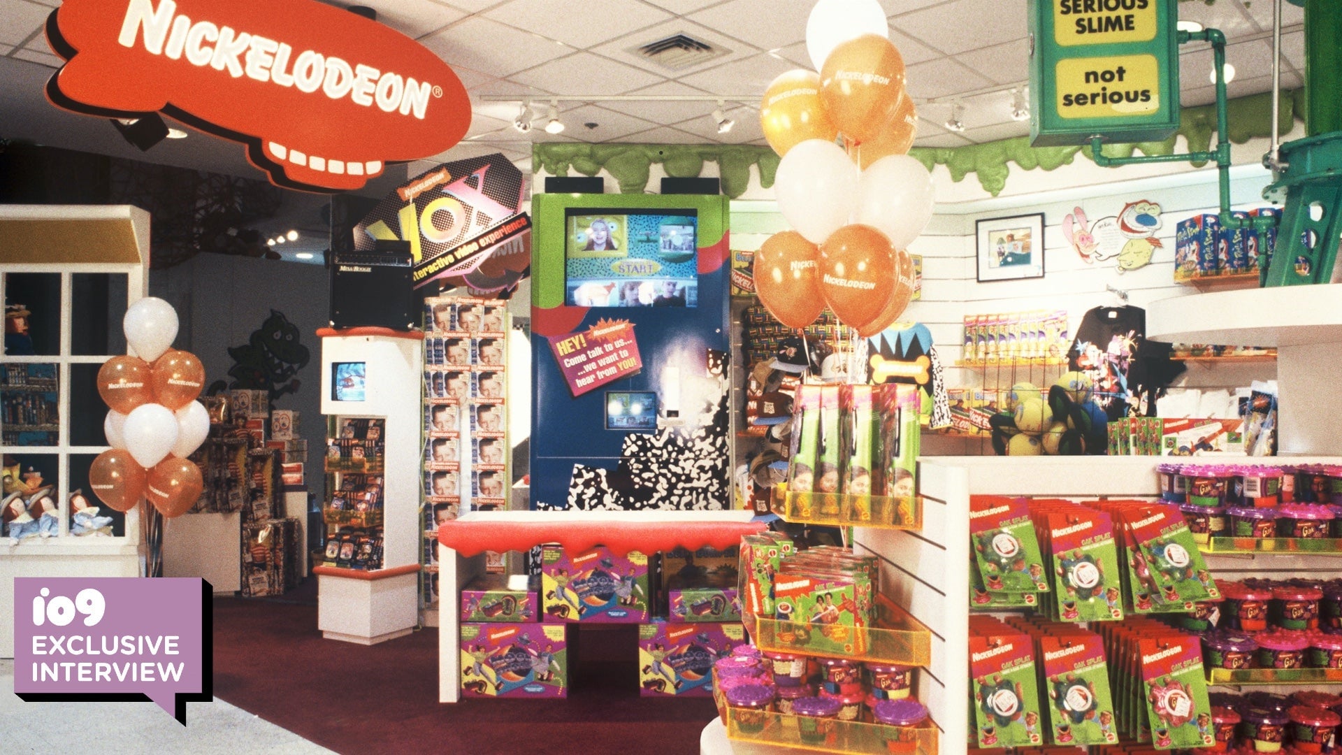 Nickelodeon, including its stores, are the subject of an excellent new documentary.