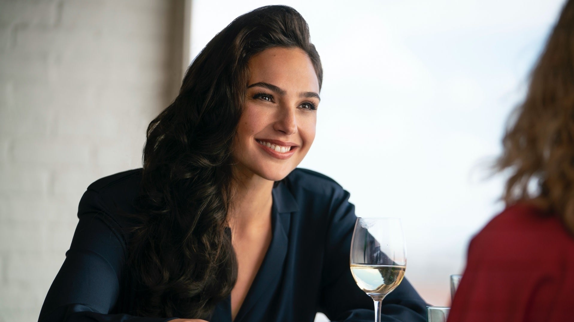 Gal Gadot: All smiles.