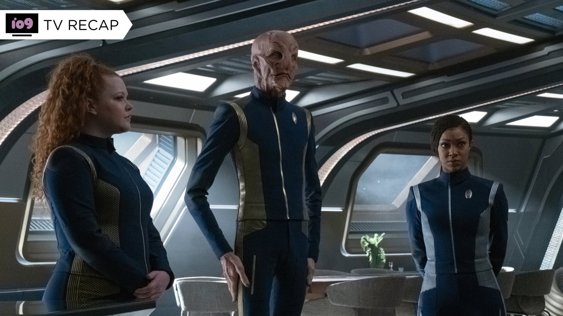 “You three are all about to learn how very boned you are going to be for the next two-and-a-bit episodes.”