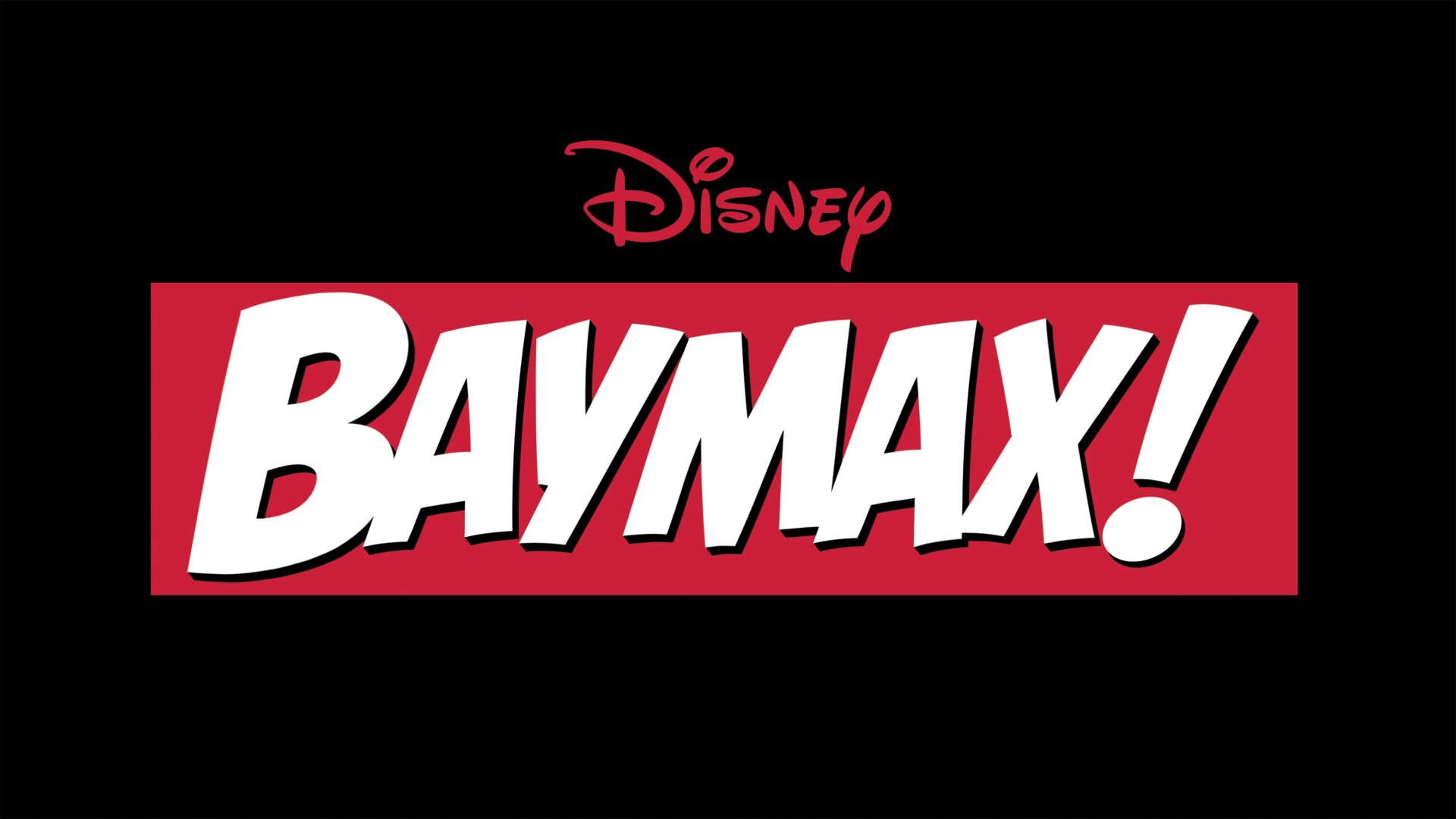 The Baymax! series logo.