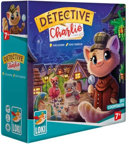 The box cover art for Detective Charlie. 